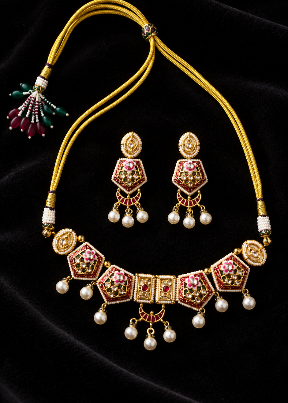 Designer Kundan Choker Set