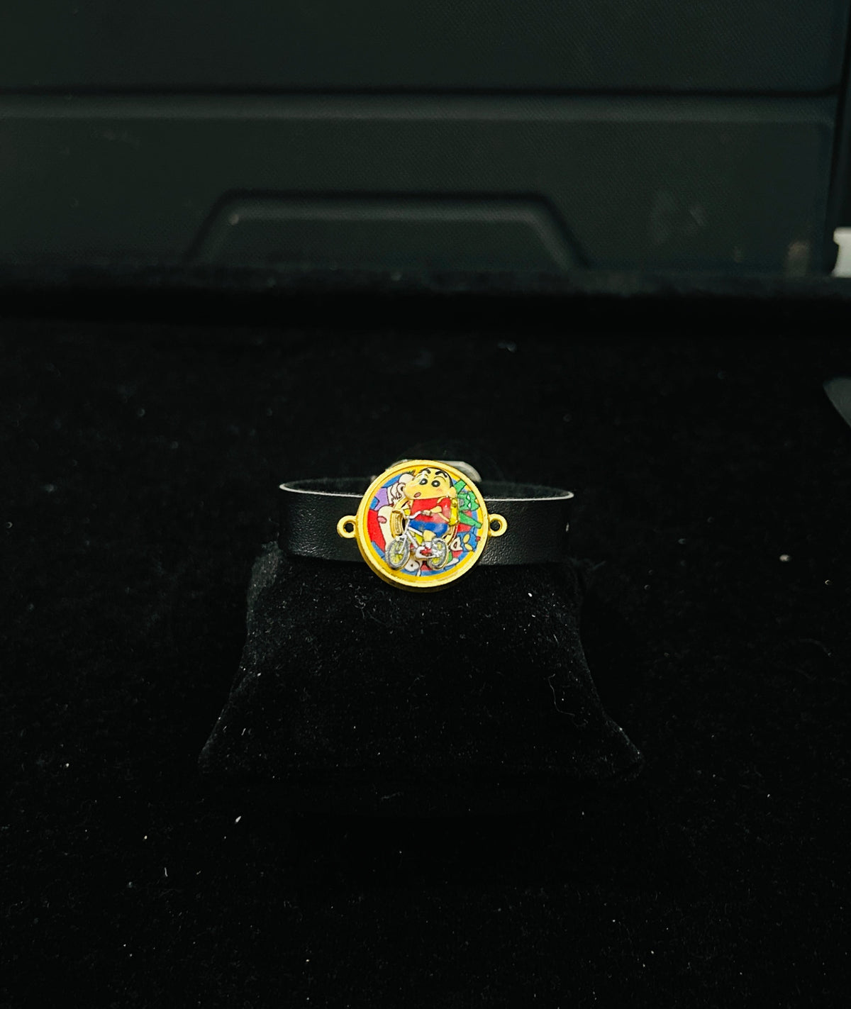 Spinning Shinchan Charm Bracelet