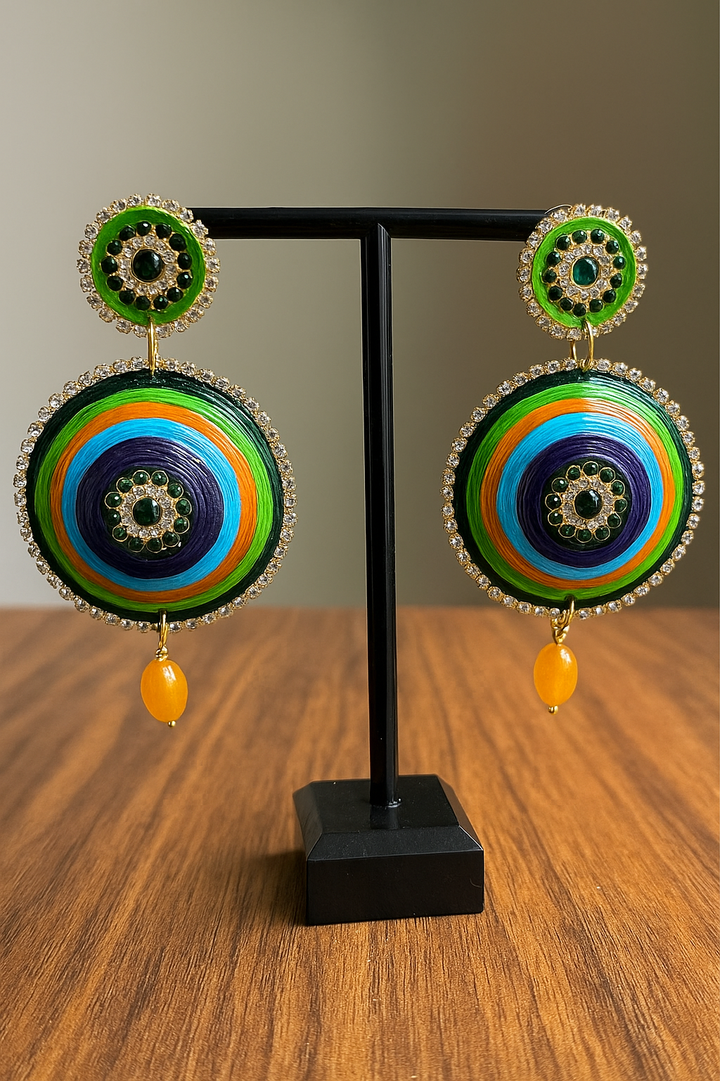 Peacock Jarkan Earrings