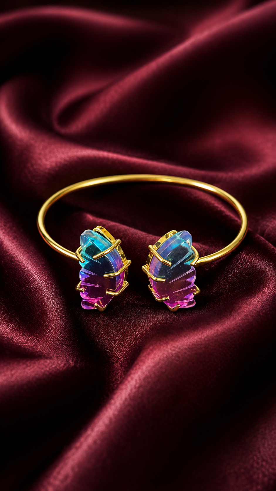 Butterfly Wings Claw Bracelet
