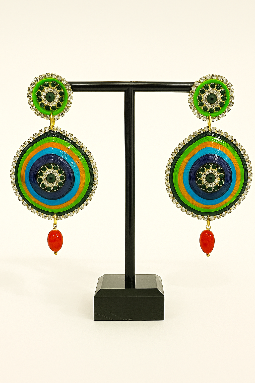 Peacock Jarkan Earrings