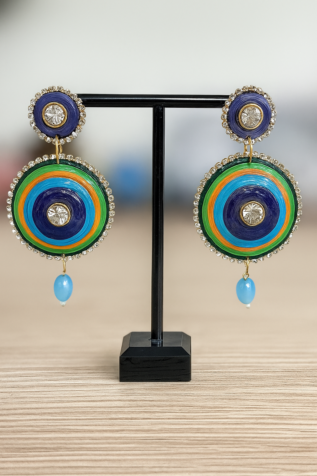 Peacock Jarkan Earrings