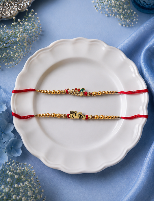 Bro Rakhi Set of 2