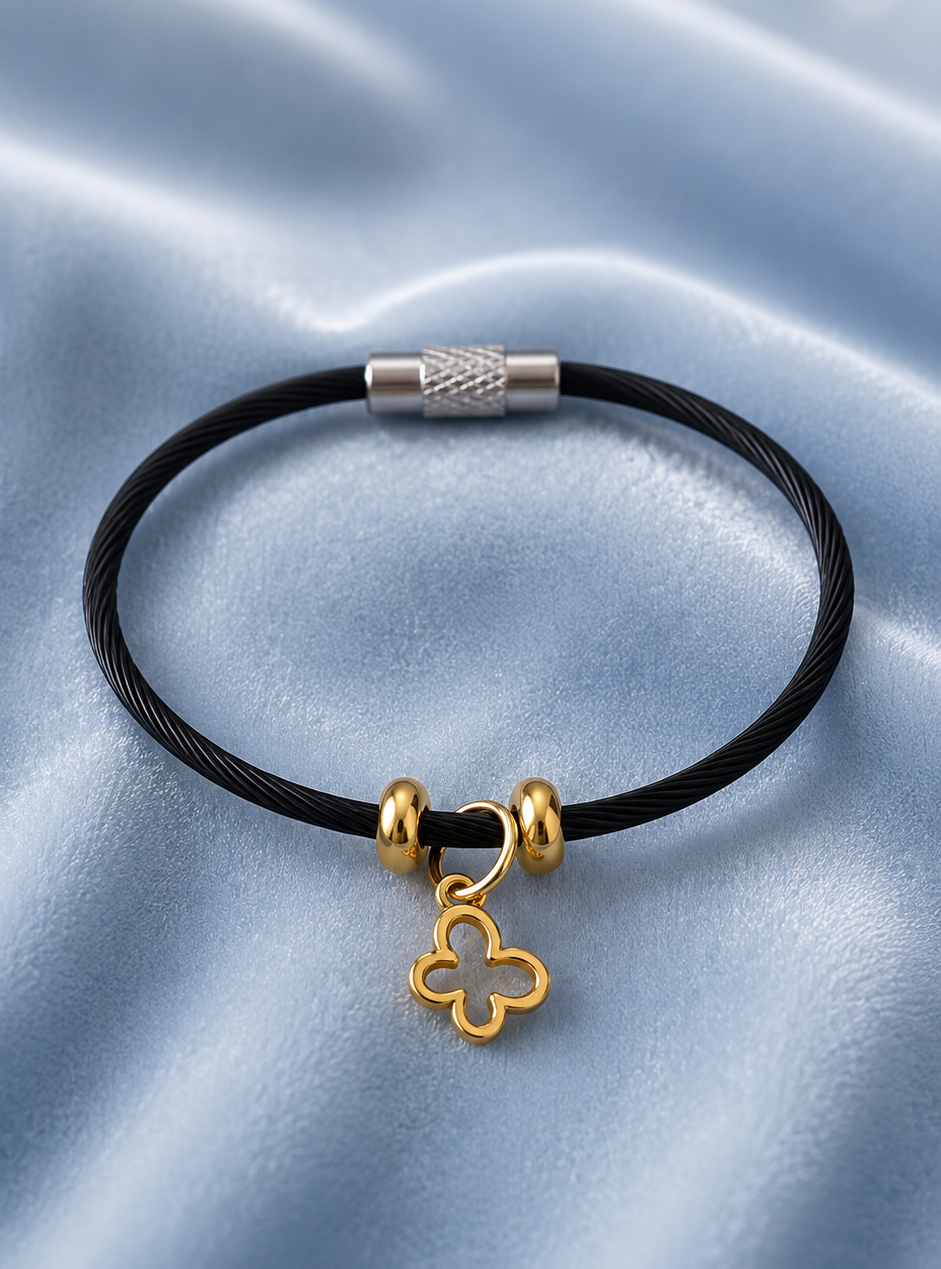 Butterfly Charm Rakhi Bracelet for Infant and aged below 5 years.