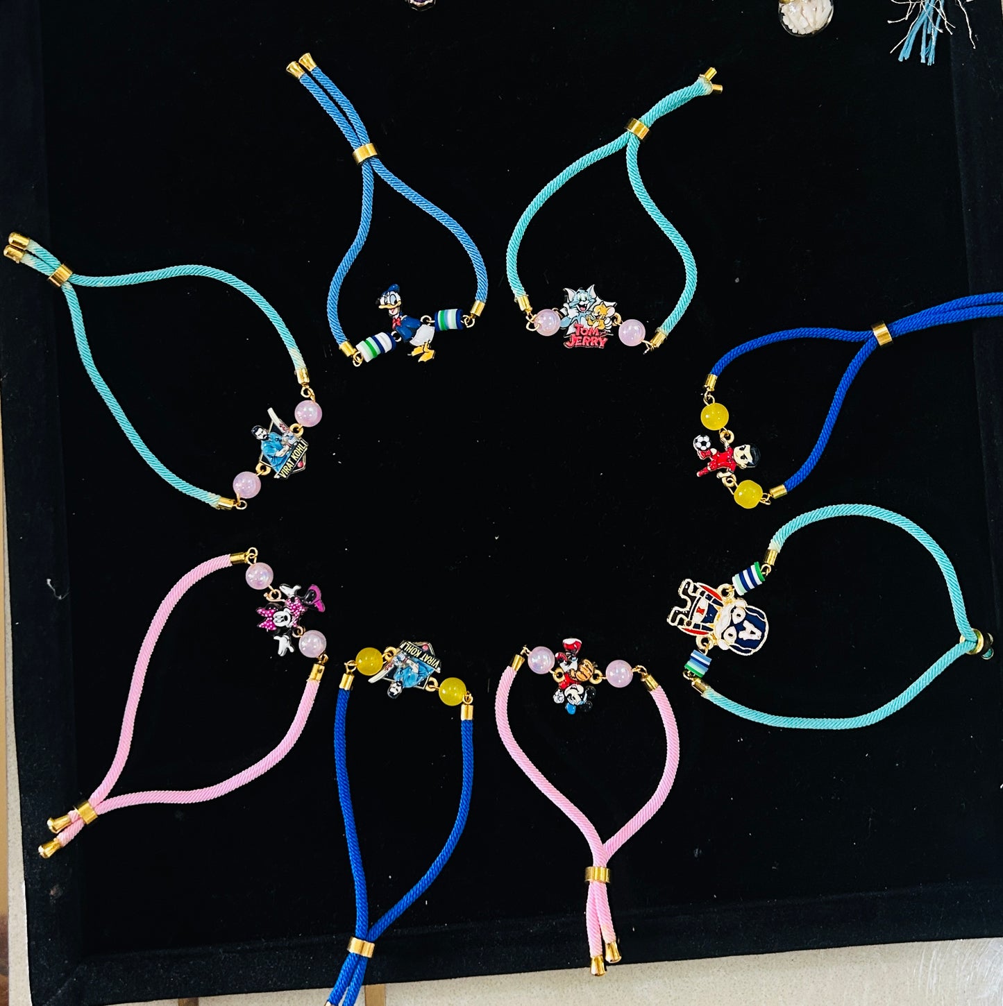 Spiderman Spinner bracelet Rakhi with Chocolate