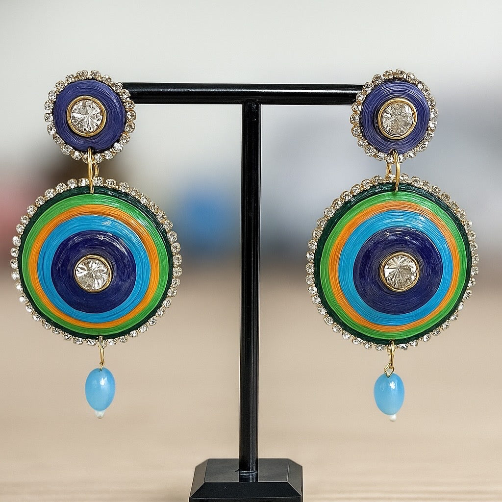 Peacock Jarkan Earrings