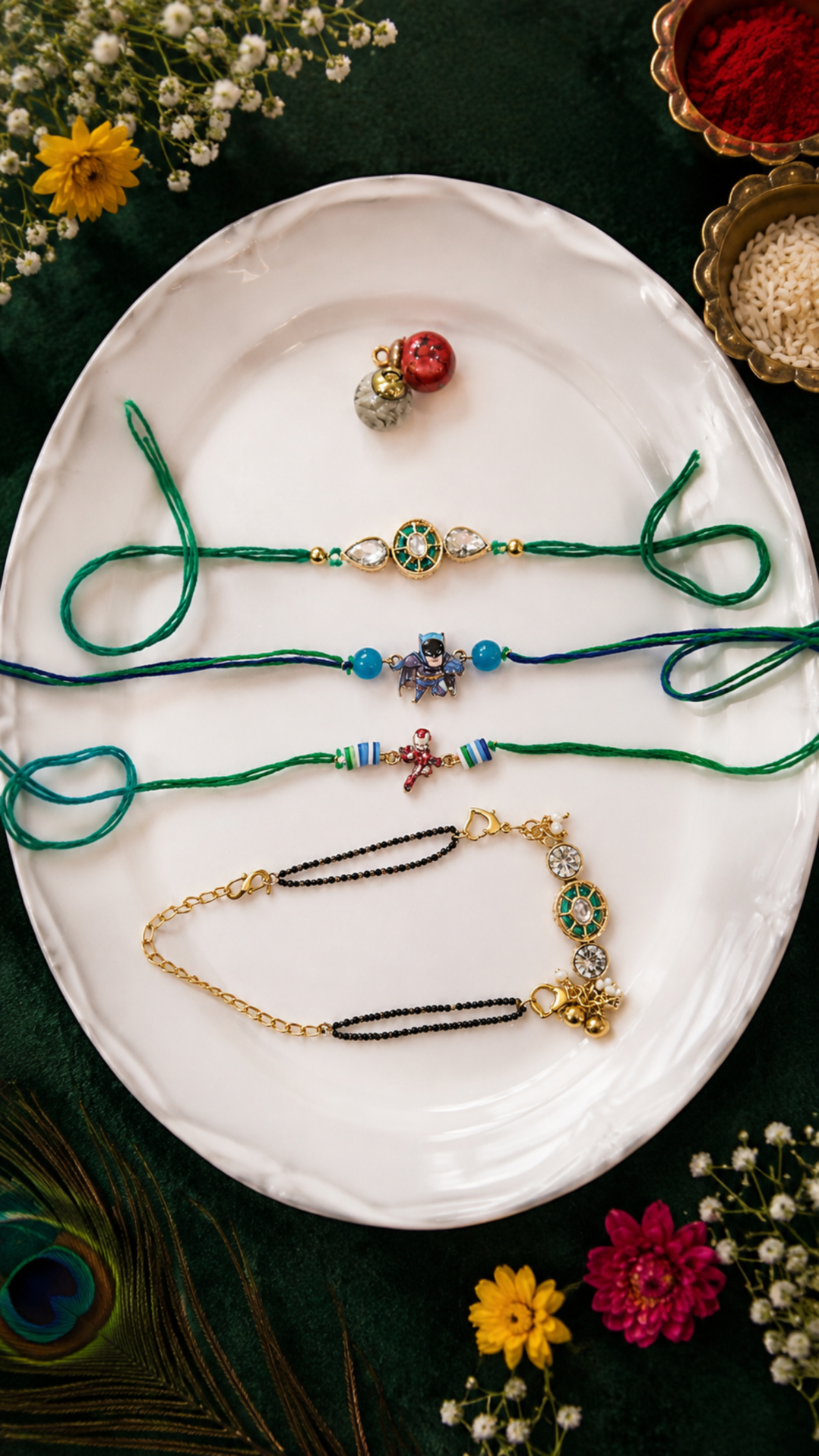 Bhai Bhabhi & Kids Super Heroes Rakhi