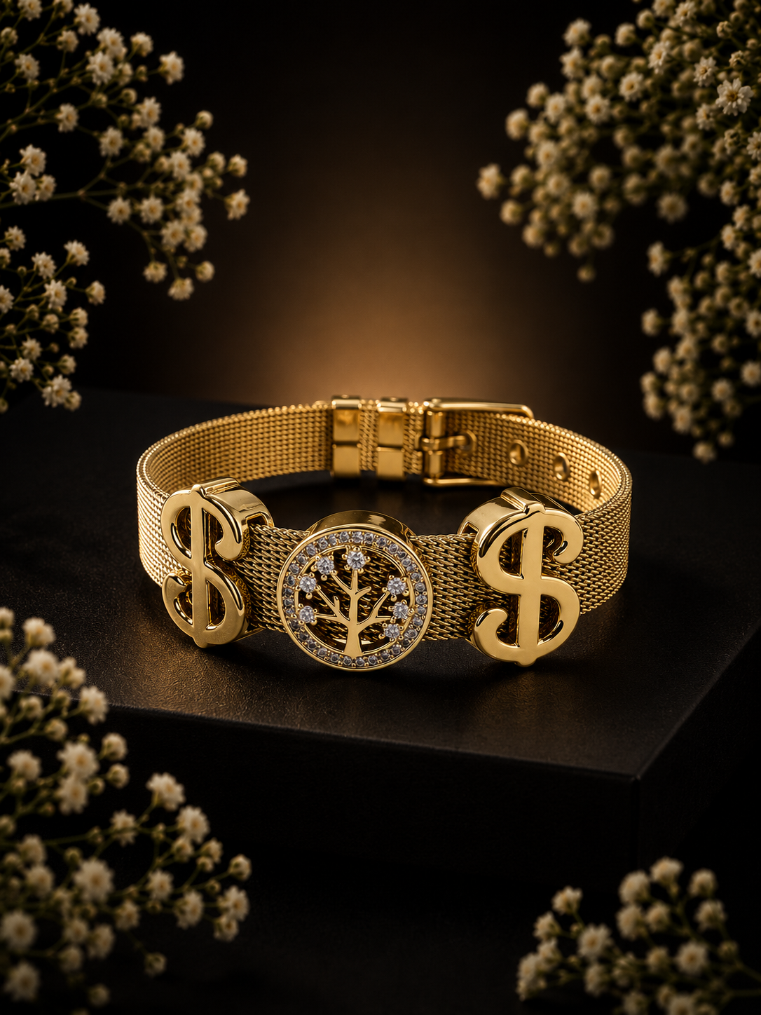 Strap Bracelet with cute Charms