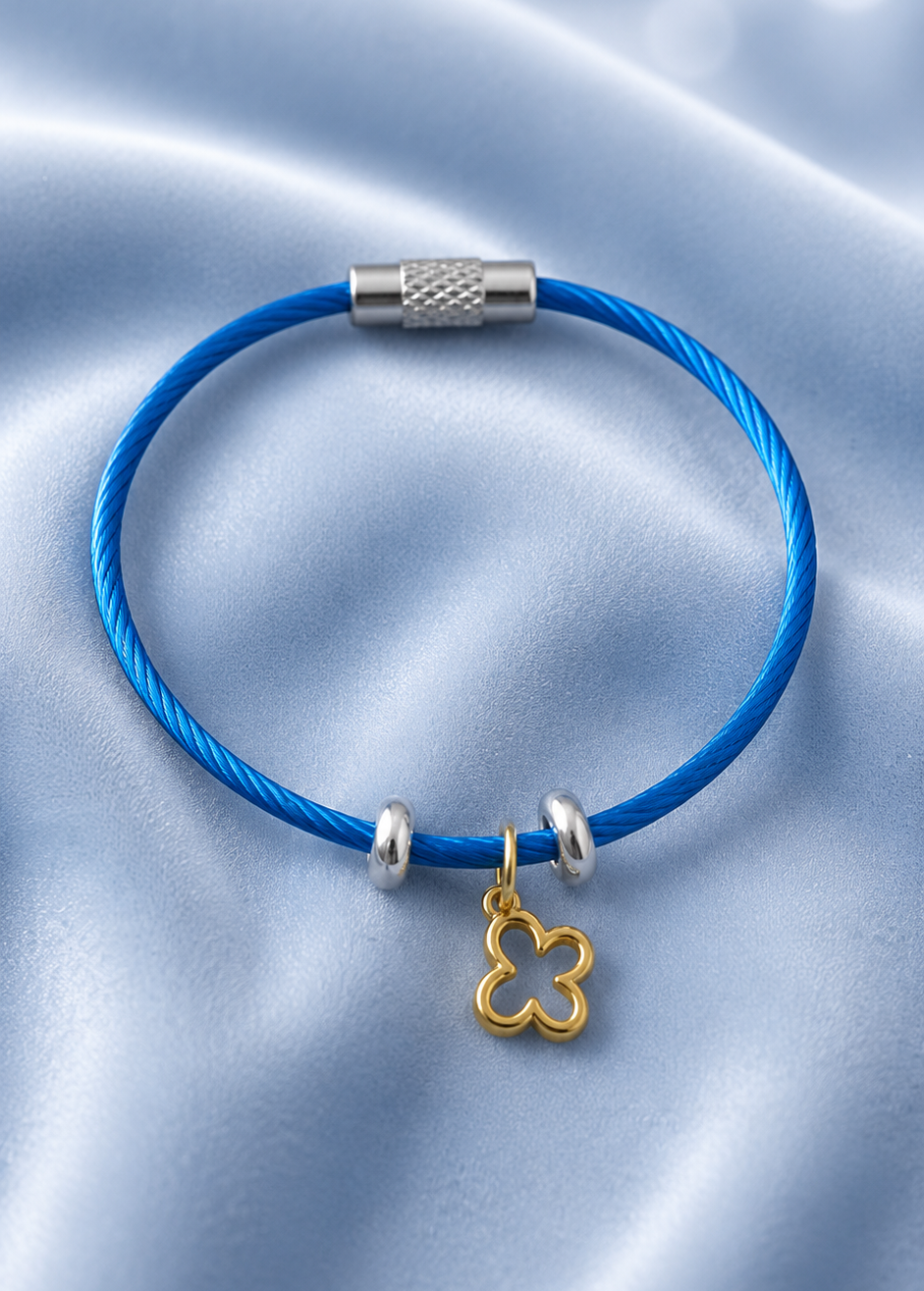 Butterfly Charm Rakhi Bracelet for Infant and aged below 5 years.