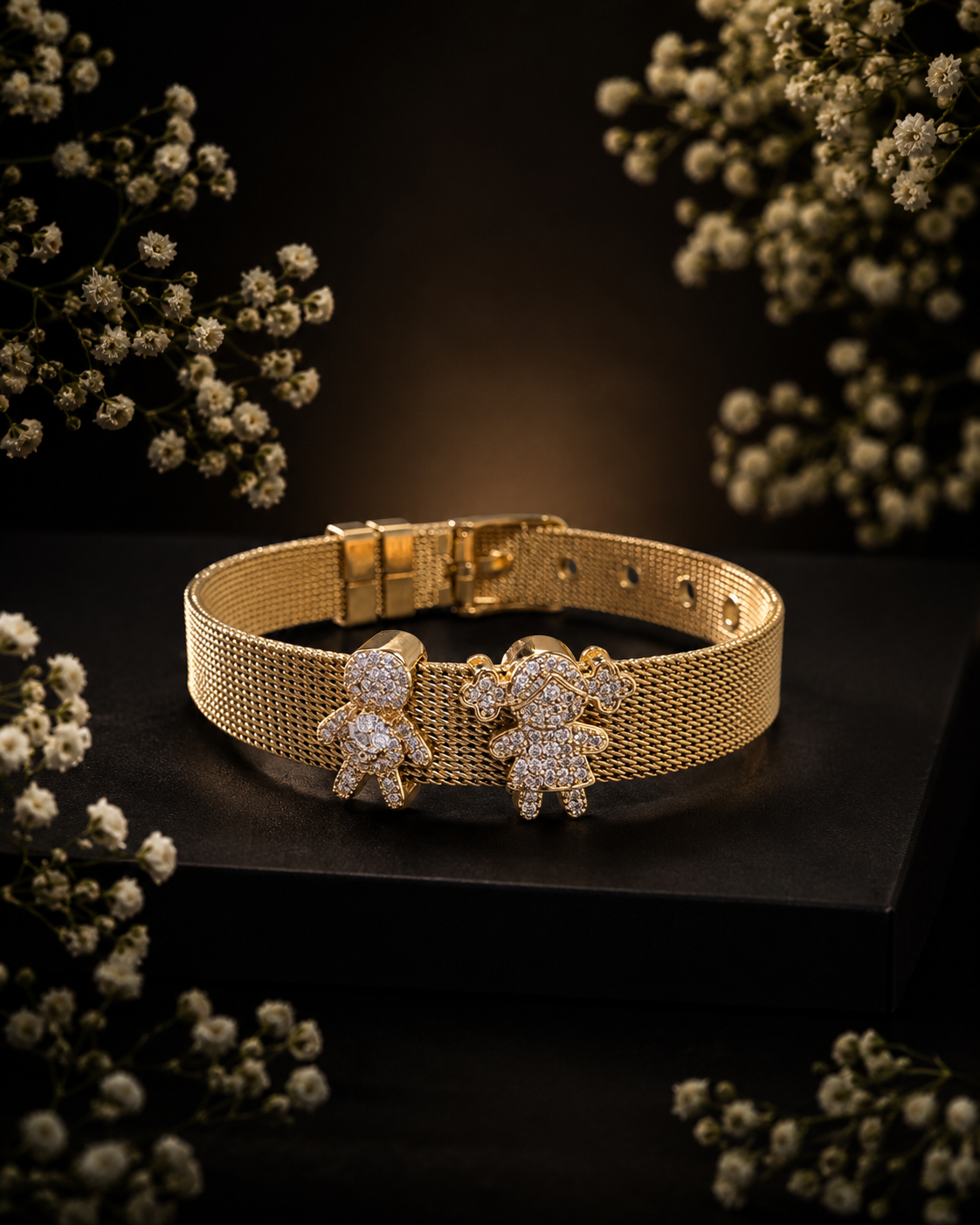Strap Bracelet with cute Charms