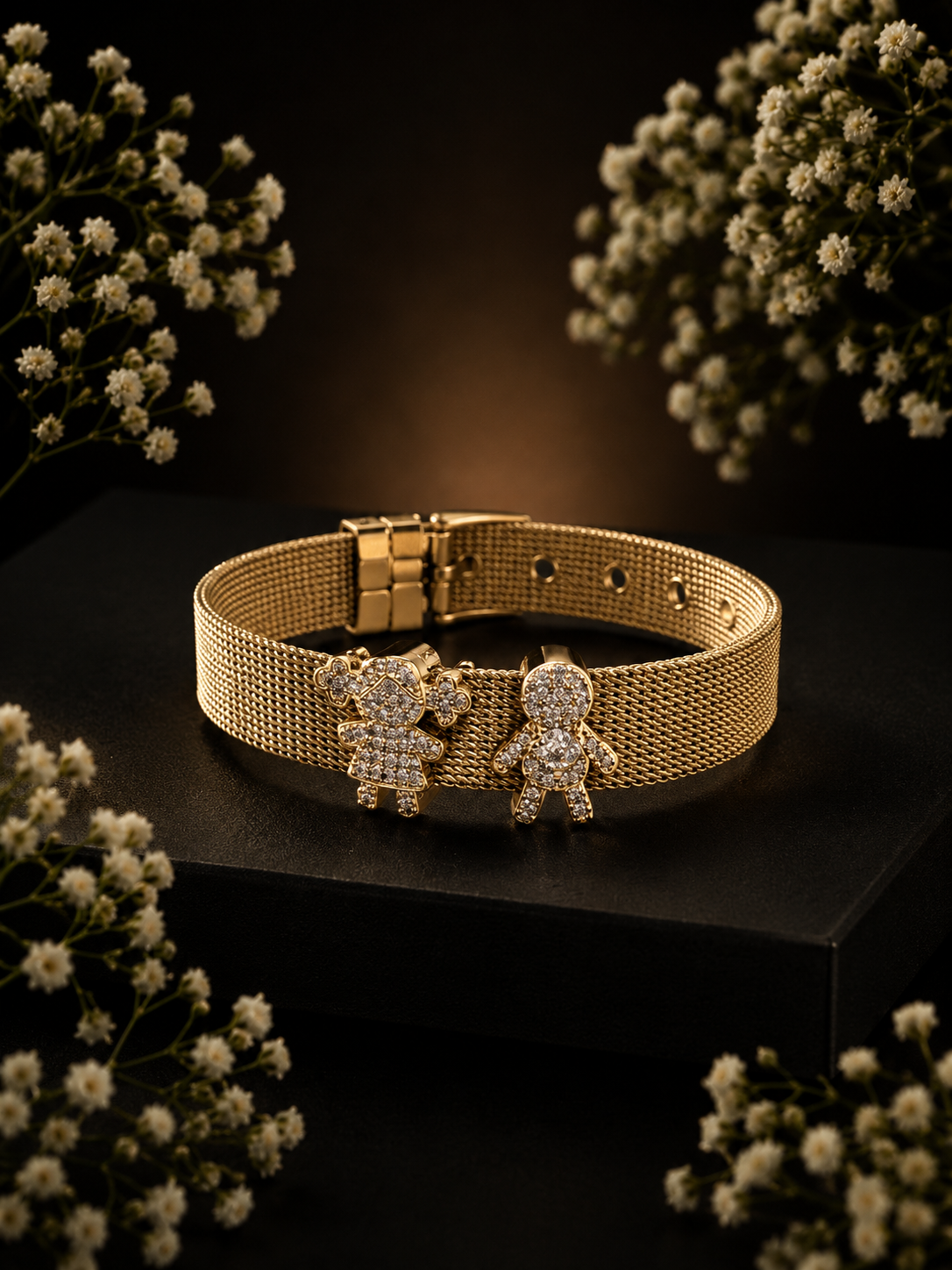 Strap Bracelet with cute Charms