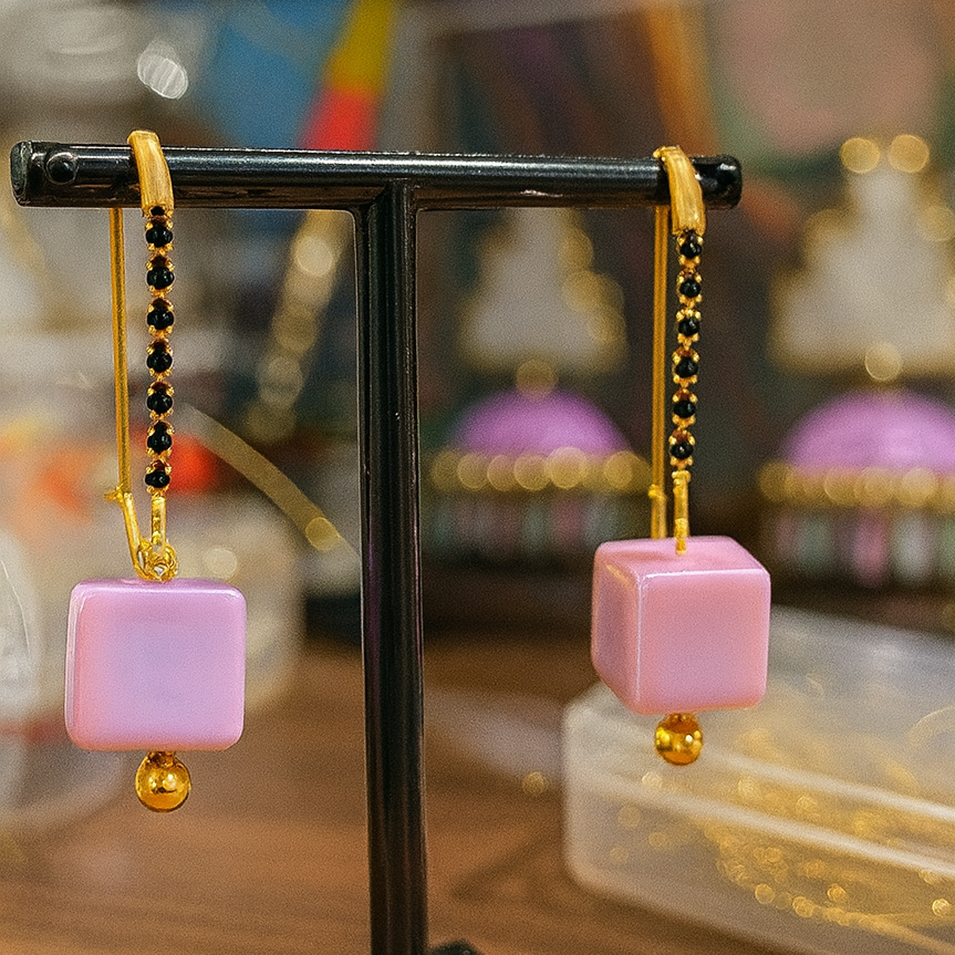 Candy Cube Halographic Hoops - The Trendy loop Series