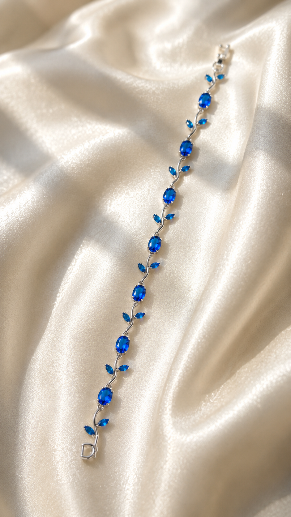 Trendy Tulip Bracelet a gift for Friendship Day (Blue)