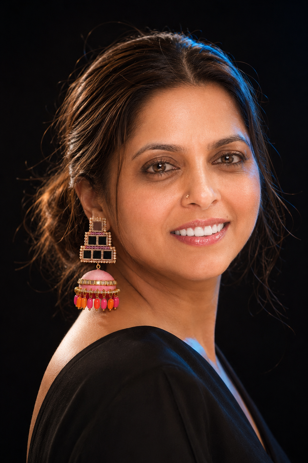 Pyramid Pastel Jhumka